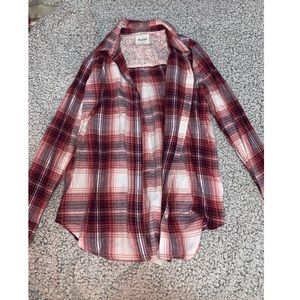 Mudd pink flannel